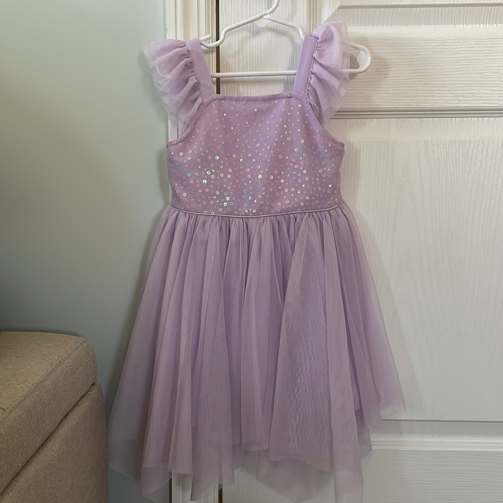 Purple tulle dress 3t